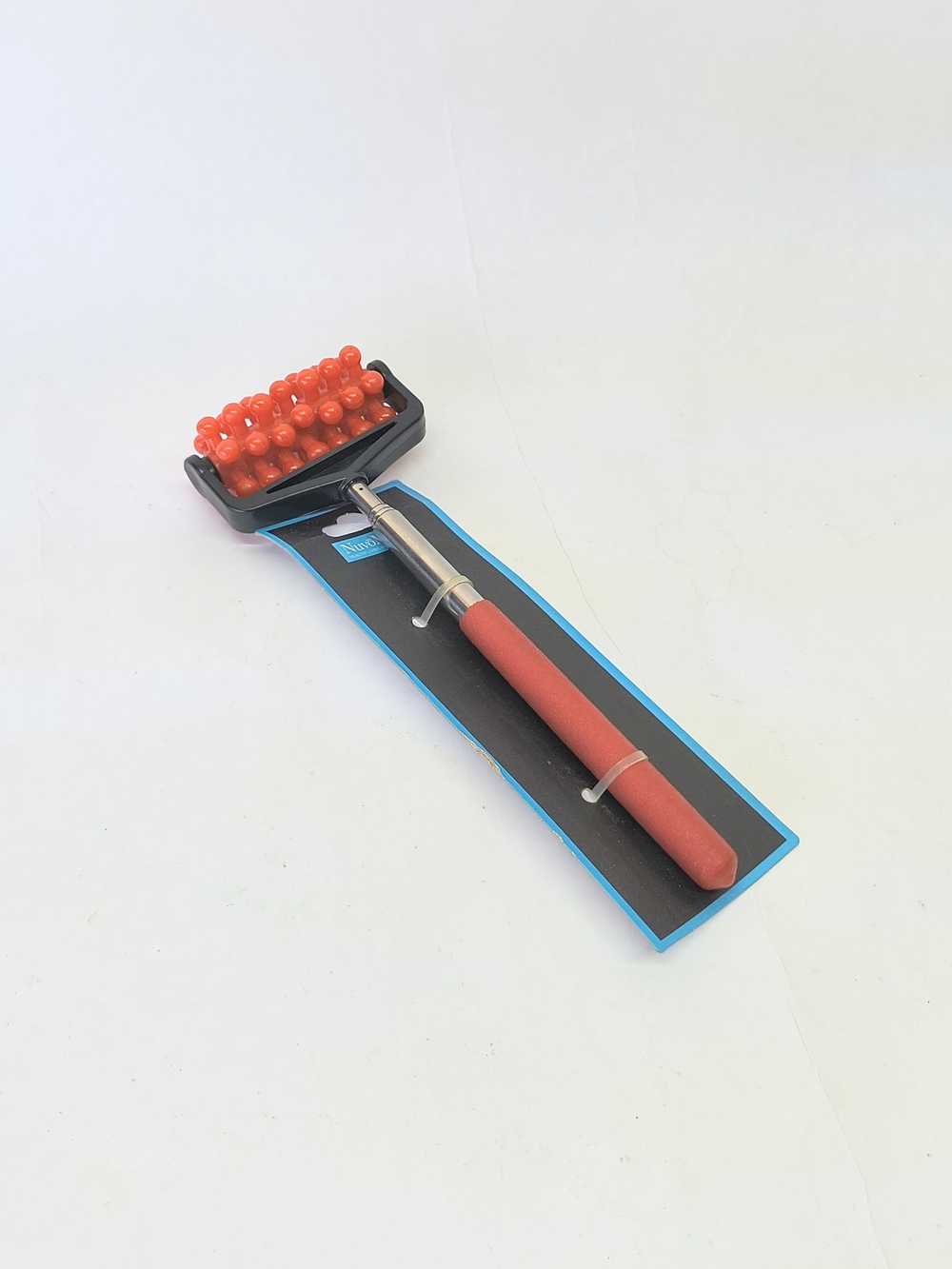 NUVOMED | Extendable Roller Massage Back Scratcher Tool Telescopic Handle